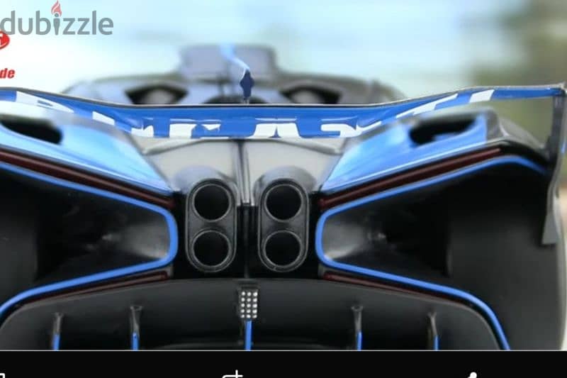 Bugatti Bolide diecast car model 1:18. 8