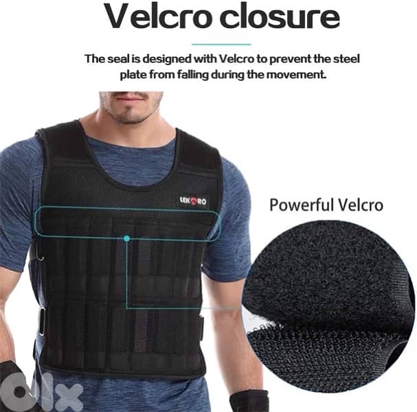 Adjustable Weighted Vest 20kg 3