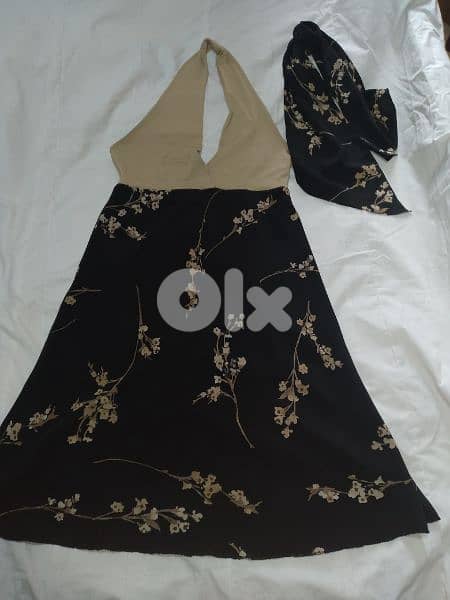 dress halter neck with scarf s to xxL turkey 6