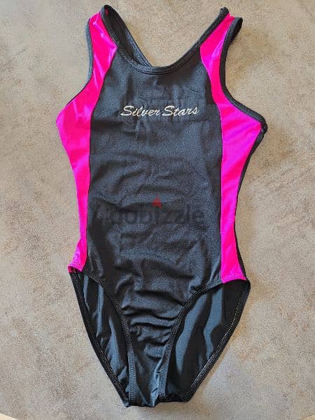 silver stars gymnastics leotard 0