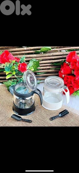 elegant glass sugar pot with spoon 0