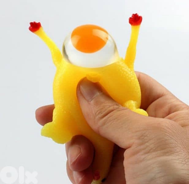 hilarious chicken keychain 0