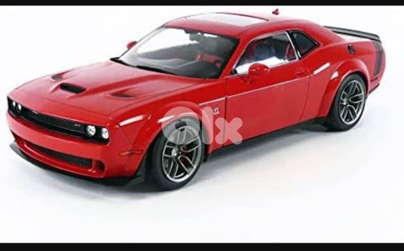 Dodge Challenger R/T Scat Pack Widebody (2020) diecast car model 1;18. 0