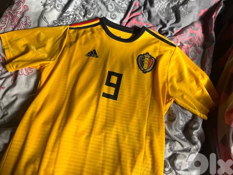 lukaku belgium 9 adidas away jersey 1
