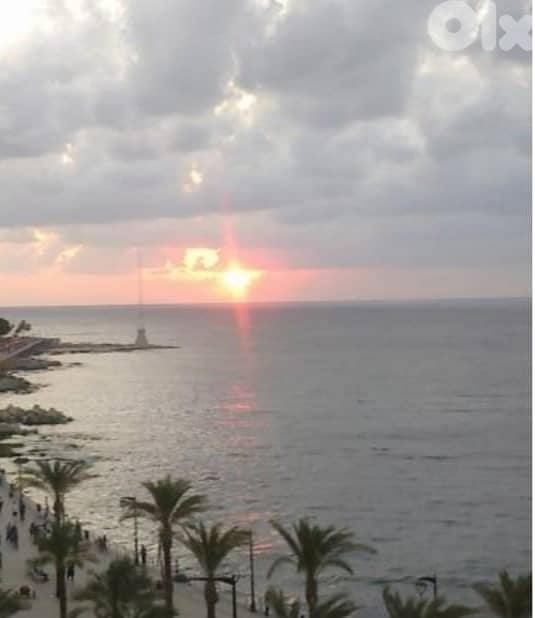 AIN EL MRAISEH 1st Row Panoramic Sea View (350Sq) 4 Bedrooms  (JN-568) 0