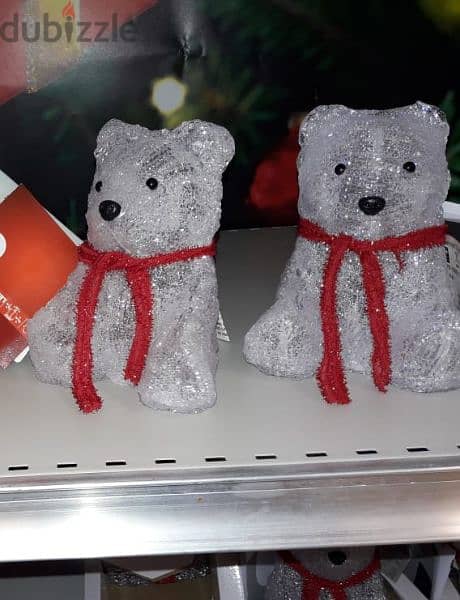 Christmas ice polar bear light from Paris 0