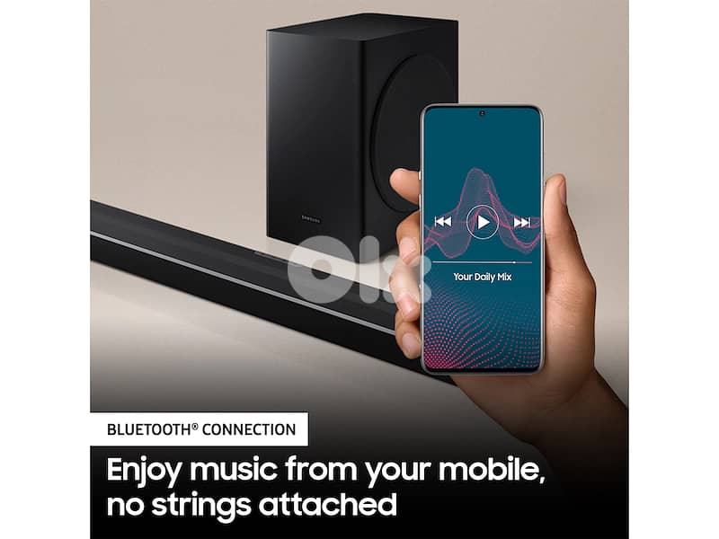 Samsung T450 2.1ch Soundbar & Subwoofer TV, Gaming, Bluetooth Wireless 5