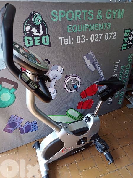 Cardio Home Bike pro machine 03027072  GEO مكنة كارديو لحرق الدهون 0
