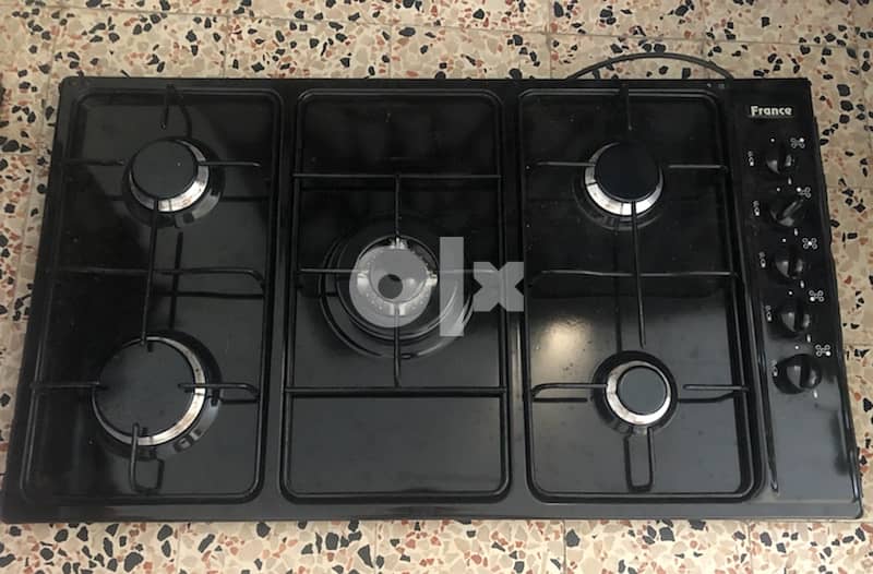 France - Hob cooker top 5 burners 0