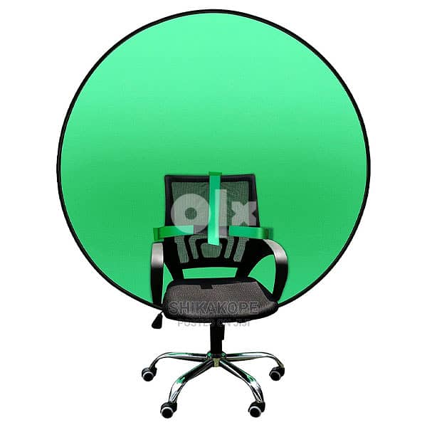 Green Screen Photo Background for chair 1