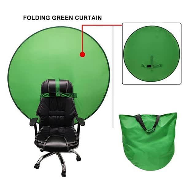 Green Screen Photo Background for chair 2