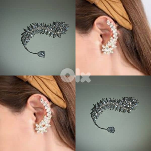 earrings crystall big size swarovski authentic 2 styles 7
