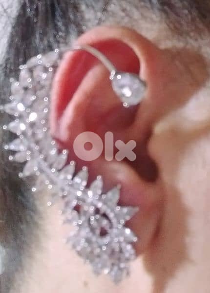 earrings crystall big size swarovski authentic 2 styles 9