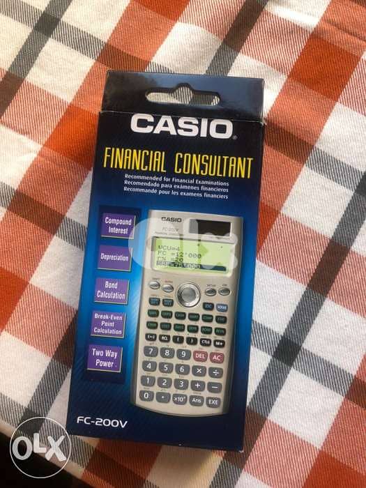 Casio Calculator FC - 200V 0