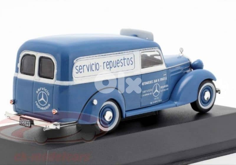 Mercedes 170D, (1954) diecast car model 1;43. 3