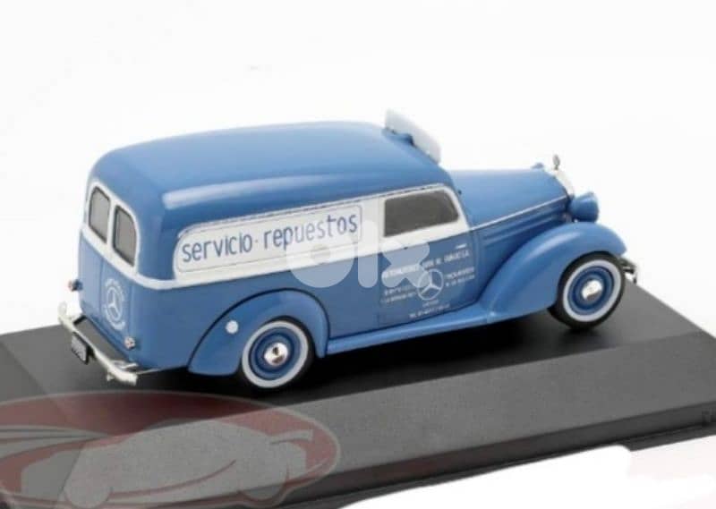 Mercedes 170D, (1954) diecast car model 1;43. 4