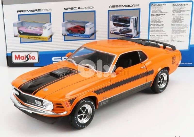 Ford Mustang Mach 1 (1970) diecast car model 1;18. 0