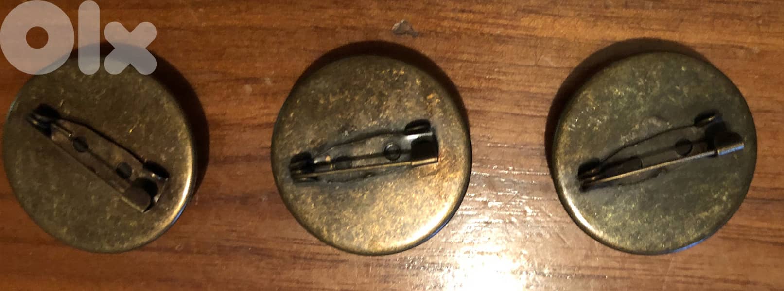 3 pins Bashir Shihab II Riad Al Solh Kahlil Gibran Lebanon 1
