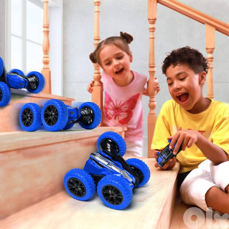 4 Wheel Drive Car Toy for Kids Hobby RC Crawlers Double Sided 2