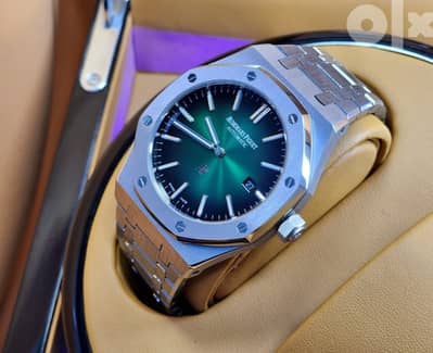 audemars piguet green dial watch