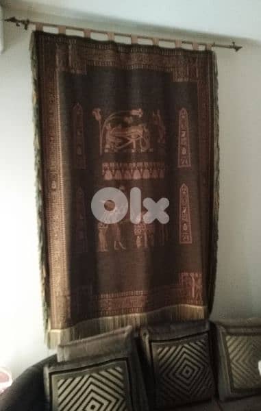 Wall Tapestry & Copper Rod (Price Is For Both) 0