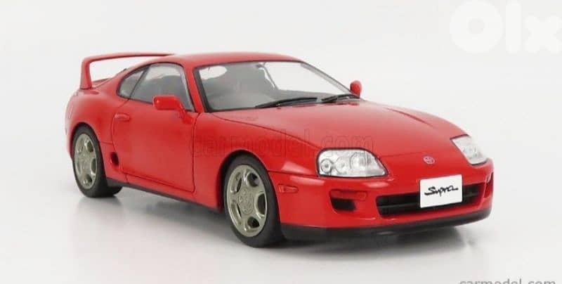 Toyota Supra MK4 ('93) diecast car model 1;18. 3