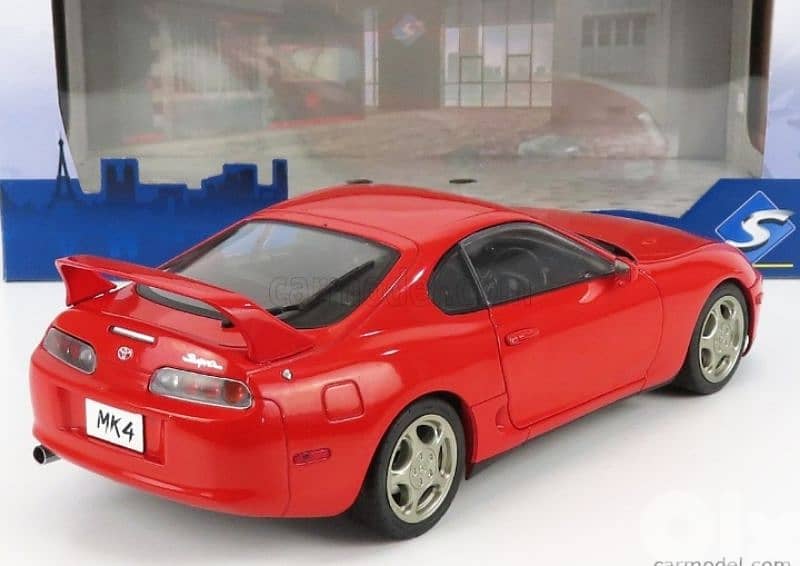 Toyota Supra MK4 ('93) diecast car model 1;18. 4