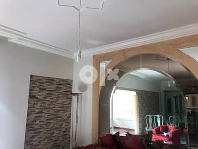 A furnished 135 m2 apartment 2 Bedrooms for rent in Mansourieh at 400$ 0