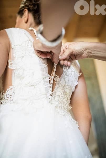 Alma Wedding Dress by Lazaro Bridal 1