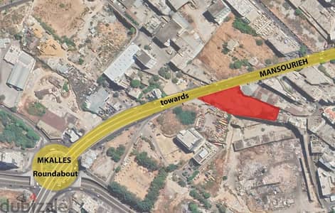 Commercial Land in Mkalles for rent