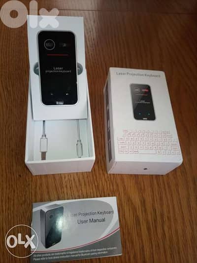 Laser Projection Keyboard