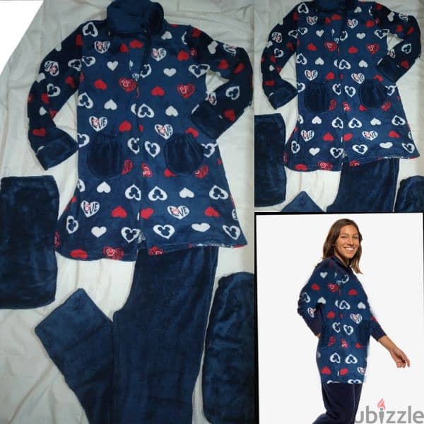 women pyjama with socks s to xL 0