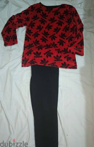 pyjama red and black 3pcs s to xxxL 7