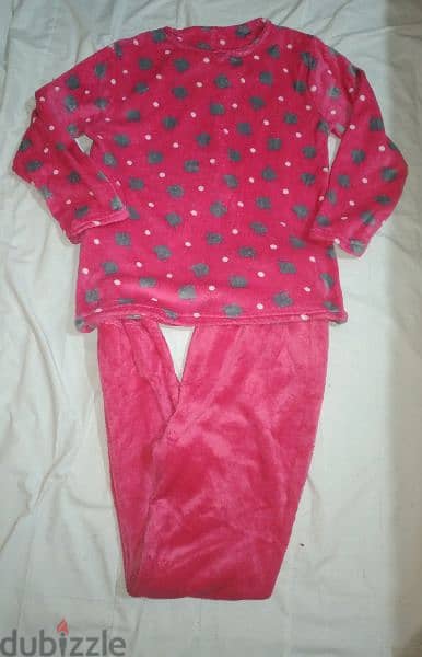 women pyjamas fuchsia/grey 3 pcs M to xxxL 4
