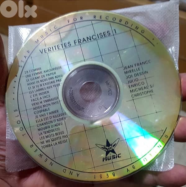 best of the best french oldies audio cd for 5 Usd 1