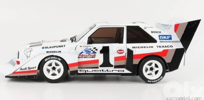 Audi Sport Quattro S1 E2 diecast car model 1;18. 1