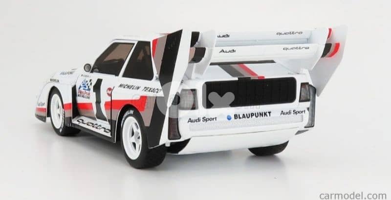 Audi Sport Quattro S1 E2 diecast car model 1;18. 2