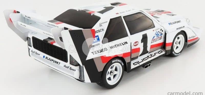 Audi Sport Quattro S1 E2 diecast car model 1;18. 4