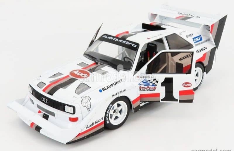 Audi Sport Quattro S1 E2 diecast car model 1;18. 5