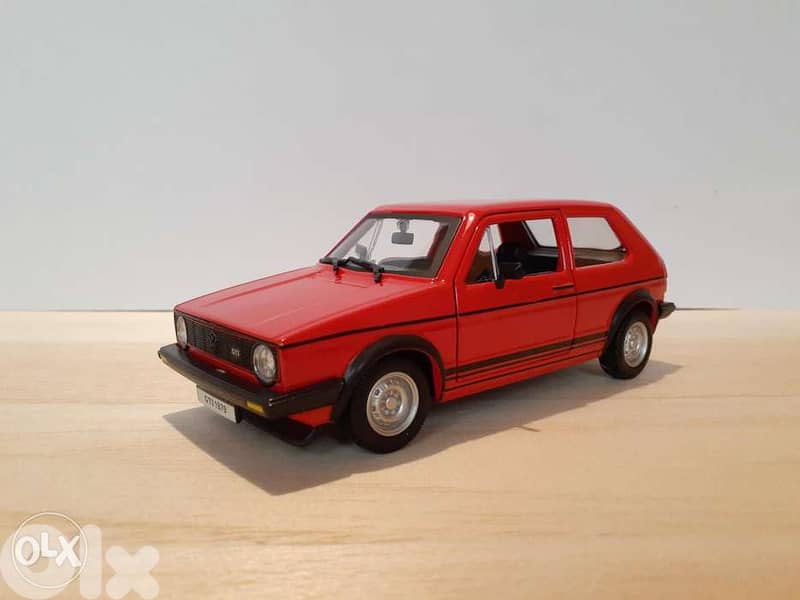 Golf GTI Mk1 diecast car model 1:24 1