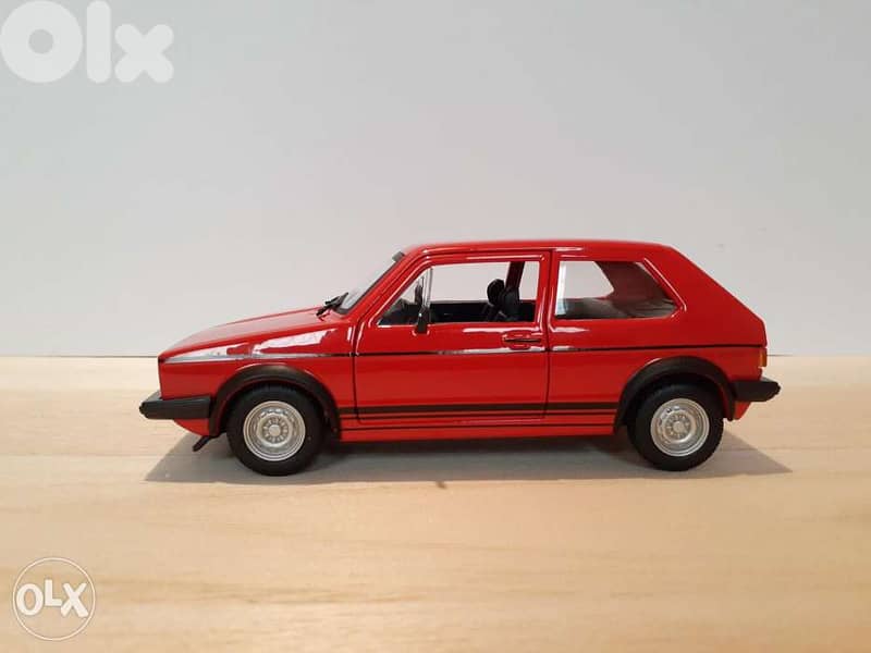 Golf GTI Mk1 diecast car model 1:24 2