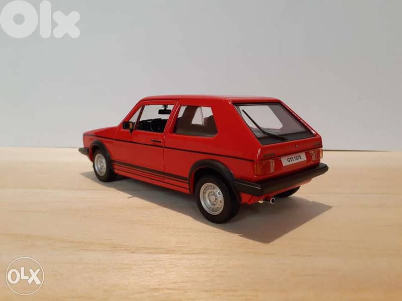 Golf GTI Mk1 diecast car model 1:24 3