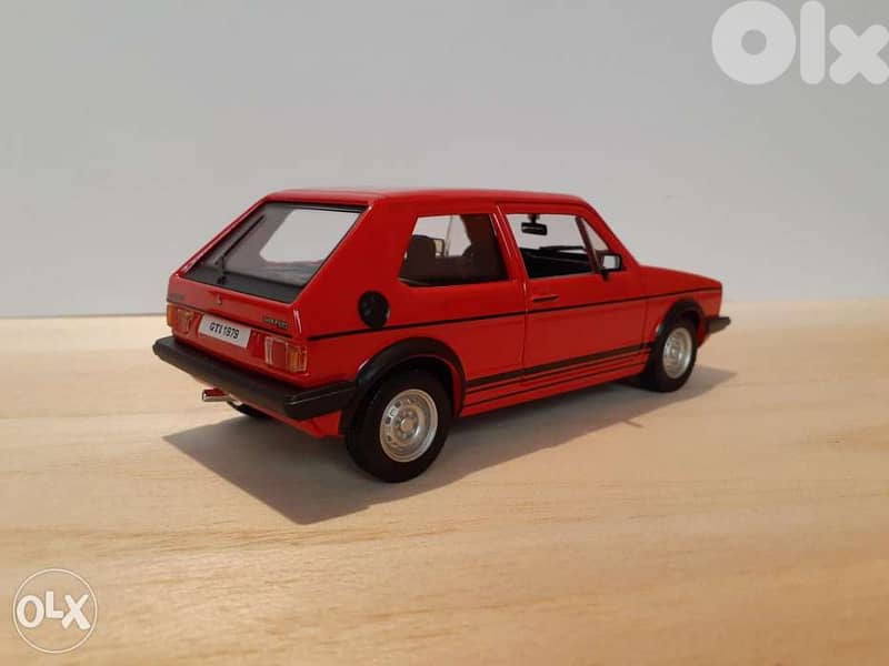 Golf GTI Mk1 diecast car model 1:24 5