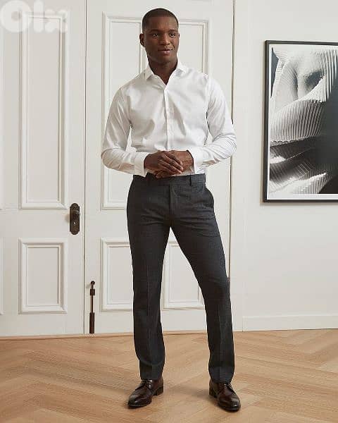 shirt Perry Ellis double cuffed M to xxL 3