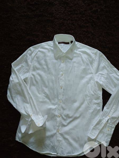 shirt Perry Ellis double cuffed M to xxL 5