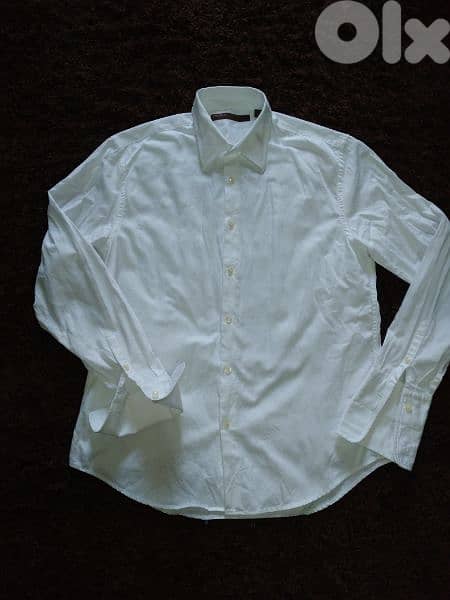 shirt Perry Ellis double cuffed M to xxL 6