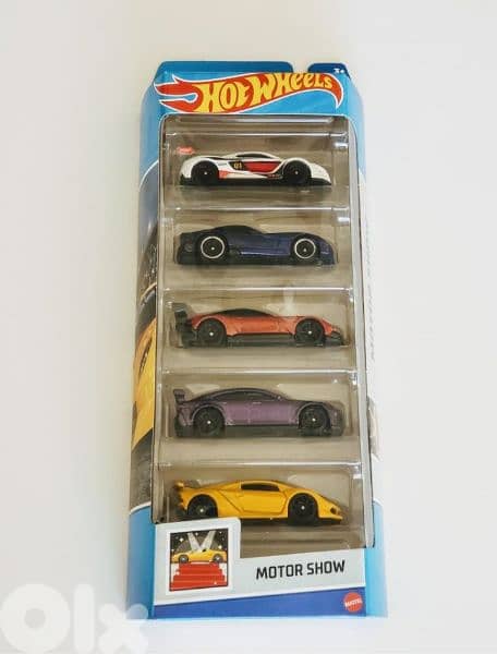 5 car pack Hotwheels diecast car model 1;64. 0