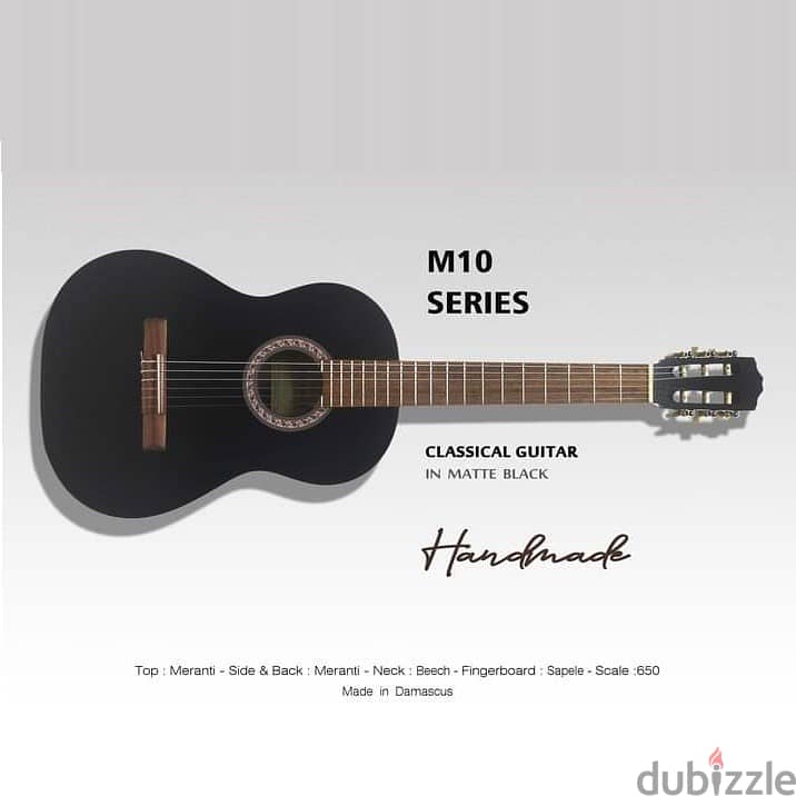 Handmade Classic Guitar Demetrias M10 0
