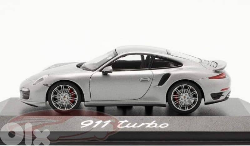 Porsche 911 Turbo ('13) diecast car model 1;43. 1