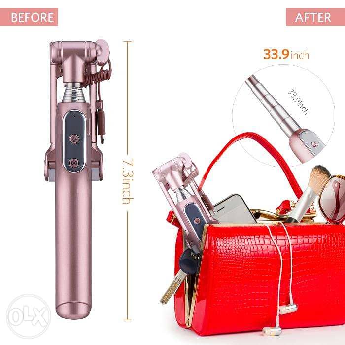 VicTsing Extendable Bluetooth Selfie Stick/ 2$ DELIVERY 1